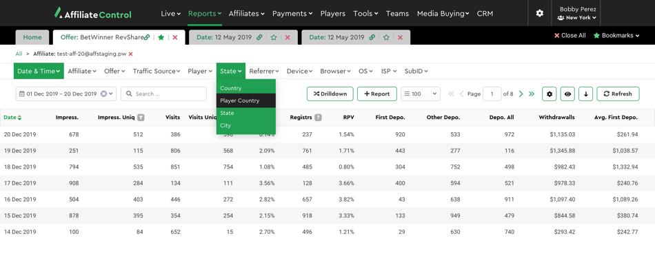 Flexible Report Management System